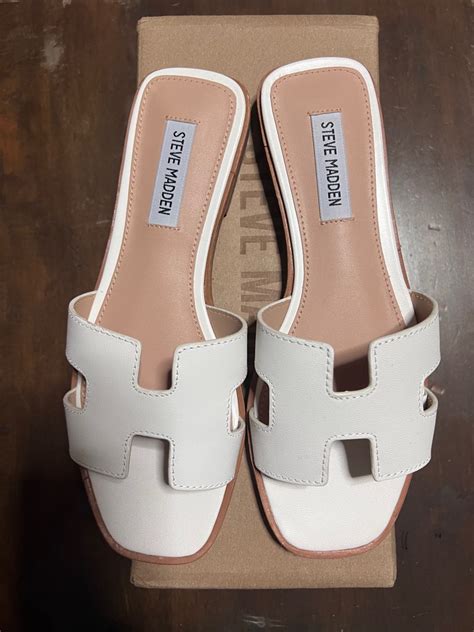 steve madden sandals hermes dupe|hermes oran sandals knock off.